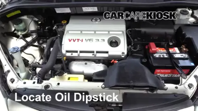 2006 Toyota Sienna LE 3.3L V6 Oil Check Oil Level